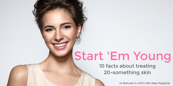 treating millennial skin and 20 year old skin