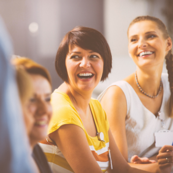 ASCP members at a class